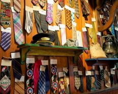 Wall of Ties